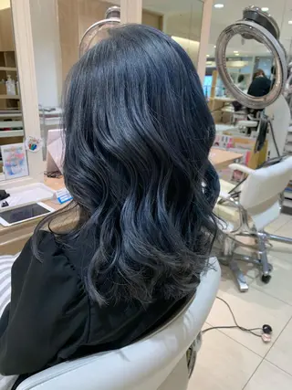 ロング lore 金杉悠作のヘアスタイル