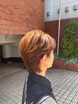 ショート カラー モッズヘア二子玉川店所属・伊藤 あいのヘアスタイル