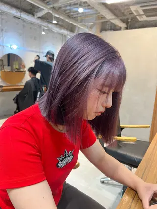 カラー 🎀 夏秋🎀のヘアスタイル