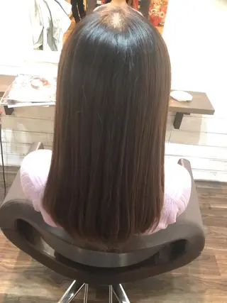 ロング カラー パーマ アイラッシュ/美容室 個室/瀬戸 一菜のヘアスタイル