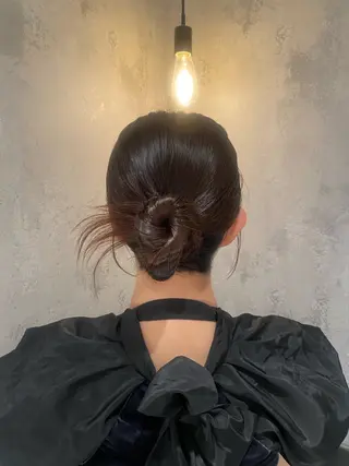 ヘアアレンジ 🖤🌀くるくる パーマ🌀🖤ayaのヘアスタイル