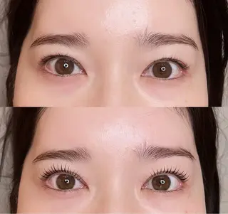 マツエク・マツパ Be. eyelash＆eyebrow 岡山店所属・🦋be. みうち🦋のマツエク・マツパデザイン