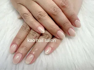 ネイル kao nail マグネット/長さだしのネイルデザイン