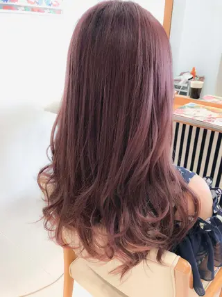 ロング カラー Days 透明感カラーのヘアスタイル