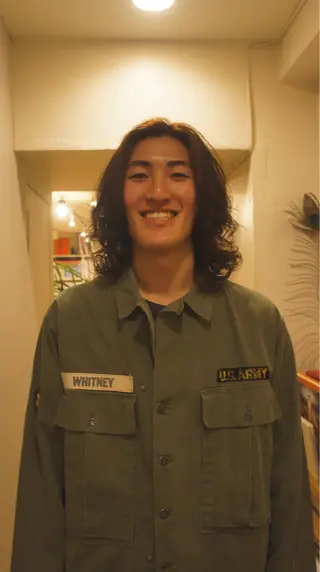 カラー メンズ 藤川 りんとのヘアスタイル