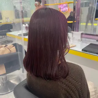 ミディアム カラー パーマモデル募集💖 まなみのヘアスタイル