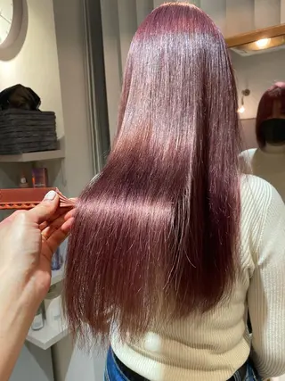 ロング 韓国風&髪質改善特化 ✂️MISAKI✂️のヘアスタイル