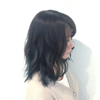 ミディアム カラー BLINK京橋 (ブリンク)のヘアスタイル