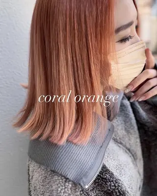 ショート カラー ANKH CROSS 🦋mako🦋のヘアスタイル