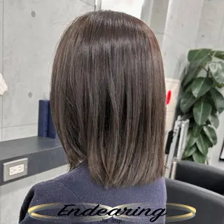 カラー ミディアム Endearing 銀座/YOKOのヘアスタイル