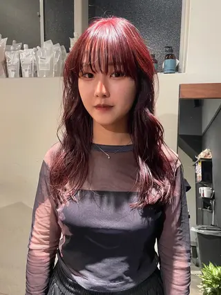 カラー ハナ🌼 梅田/ボブ/パーマのヘアスタイル