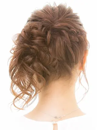 ヘアアレンジ aroot 町田駅徒歩10秒のヘアスタイル