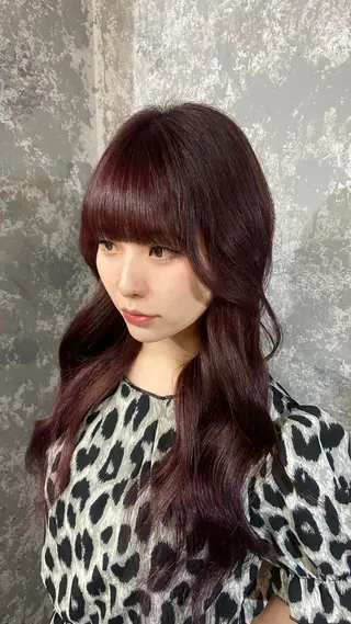 ロング カラー 🎀ボブカット🤍 💙韓国風パーマみくのヘアスタイル