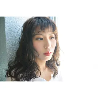 ミディアム カラー パーマ ヘアアレンジ sketcH.所属・中村 ダイスケのその他イメージ