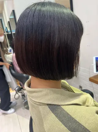 ミディアム コテ巻き風パーマ🫧 麻尋のヘアスタイル