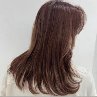 セミロング 津田 怜果のヘアスタイル