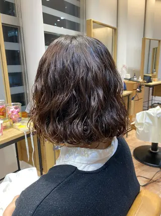 ショート ❤️パーマ美容師✂︎ 井口美緒のヘアスタイル