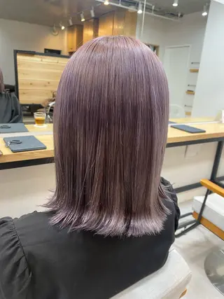 ミディアム カラー HIYORI🧁 登戸のヘアスタイル