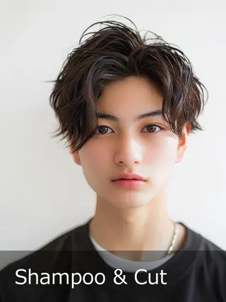 メンズ 菅野 杏実のヘアスタイル