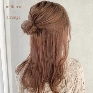 ミディアム La fith hair sept  銀座店所属・あらい みゆのヘアスタイル