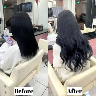 ロング SEASON 大阪梅田駅徒歩7分のヘアスタイル