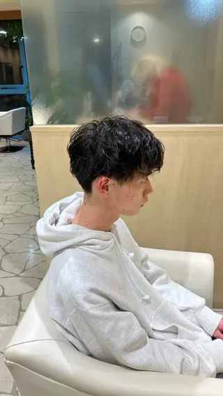 ショート メンズ CYAN.栄店所属・久野 紗愛のヘアスタイル