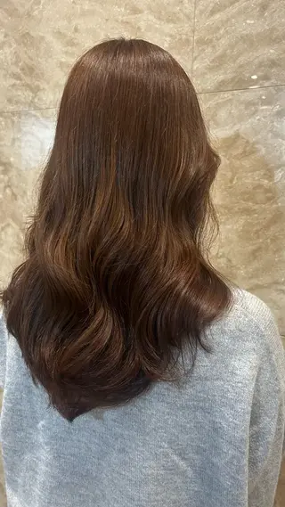 セミロング カラー 🍓 JURiA 🍓のヘアスタイル