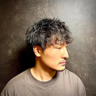 ショート パーマ 武田　晃英 KoeiTakedaのヘアスタイル