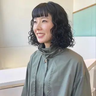 ミディアム パーマ MISUZU🪡 ナチュラルモードのその他イメージ