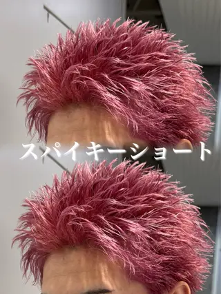カラー メンズ パーマ特化 まなるのヘアスタイル