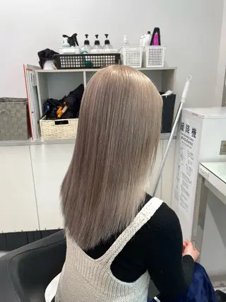 カラー La fith hair　pur茶屋町店所属・momoka/茶屋町 /艶髪カラーのヘアスタイル