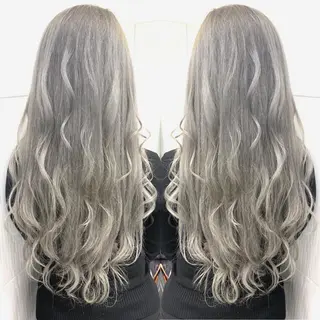 セミロング カラー Merci メルシー 福岡、今泉のヘアスタイル