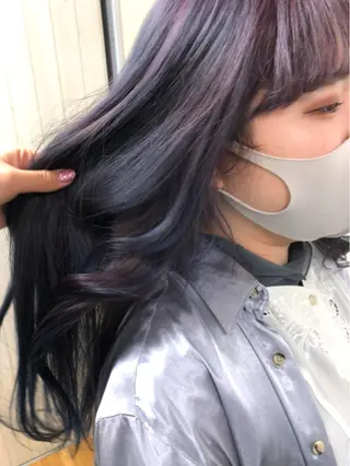 ロング カラー like みやびのヘアスタイル