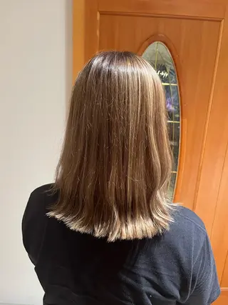 ミディアム La fith hair rond 立川店所属・kyosuke 透明感カラーのヘアスタイル