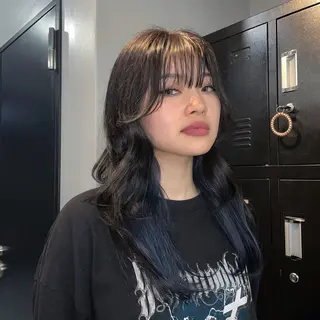 ロング Ameri 新宿所属・𓆩︎🩸個性カラー SAKÜRA𓆪⋆˚のヘアスタイル