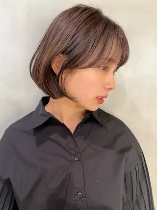 ショート カラー 大人美人ショート 杉浦主馬のヘアスタイル