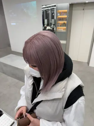 カラー カット¥1100 / 𝙍𝙪𝙣𝙖⟡.のヘアスタイル
