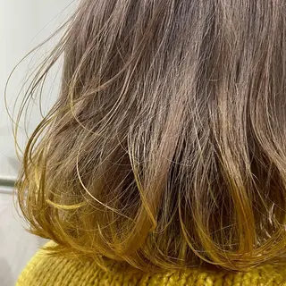 ミディアム カラー 🌼RIKA🌼レデ ィース専門💖のヘアスタイル