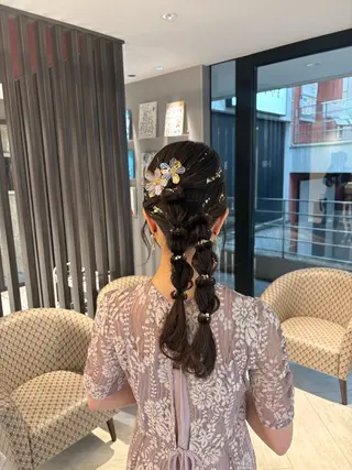 ヘアアレンジ 誰もが憧れる艶髪✨ /アレンジヘア🎀のヘアスタイル