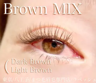 マツエク・マツパ La Peche momokoのマツエク・マツパデザイン