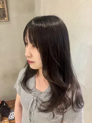 ロング 新宿/カット/ 縮毛矯正/かずまのヘアスタイル