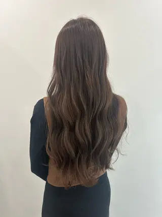 ロング カラー ヘアセット/ワンカラ ー💐nao.のヘアスタイル