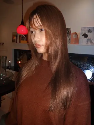 ロング カラー 太田 妃香/岡崎美容室のヘアスタイル