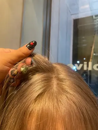 カラー 石上 遥楓のヘアスタイル