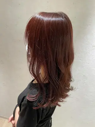 セミロング カラー UNITED  BEAUTY KANAZAWA所属・テラダ ユウシンのヘアスタイル