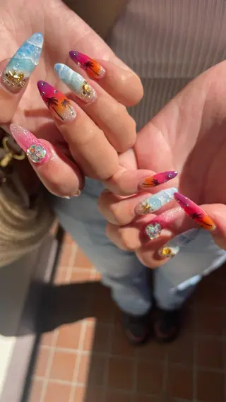 ネイル 黒川 実祐のネイルデザイン