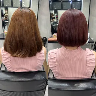 ショート カラー ヘアアレンジ ar+ ❤︎ maiのヘアスタイル