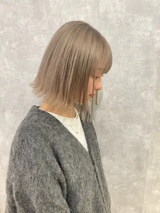 ショート カラー ヘアアレンジ 透明感カラー/推しカ ラー☁️JURAのヘアスタイル