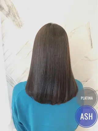 セミロング カラー ヘアアレンジ ✨似合うのその先へ✨ 田中延和のヘアスタイル