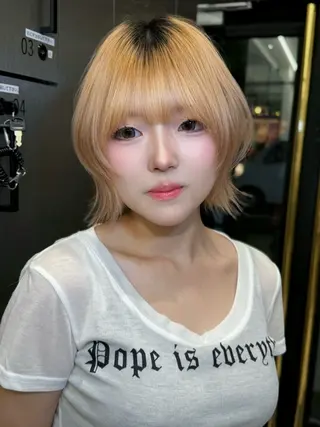 𝗬𝟮𝗞韓 ⛓️ハイトーンのヘアスタイル